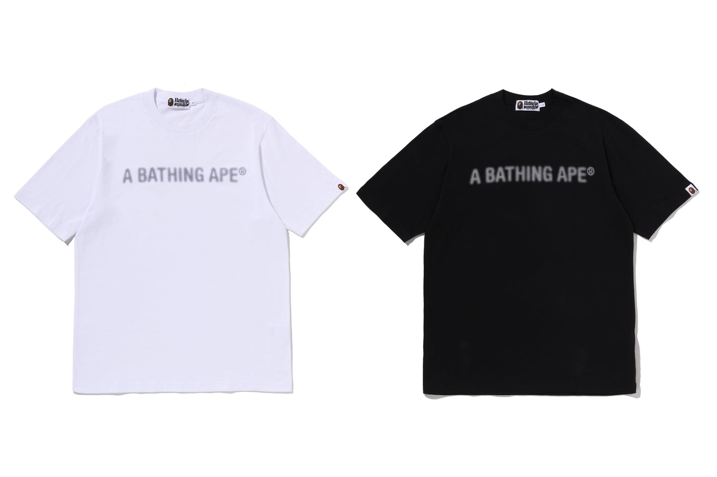 BAPE HEAVY WASH BATHING APE SHRUNK FIT TEE