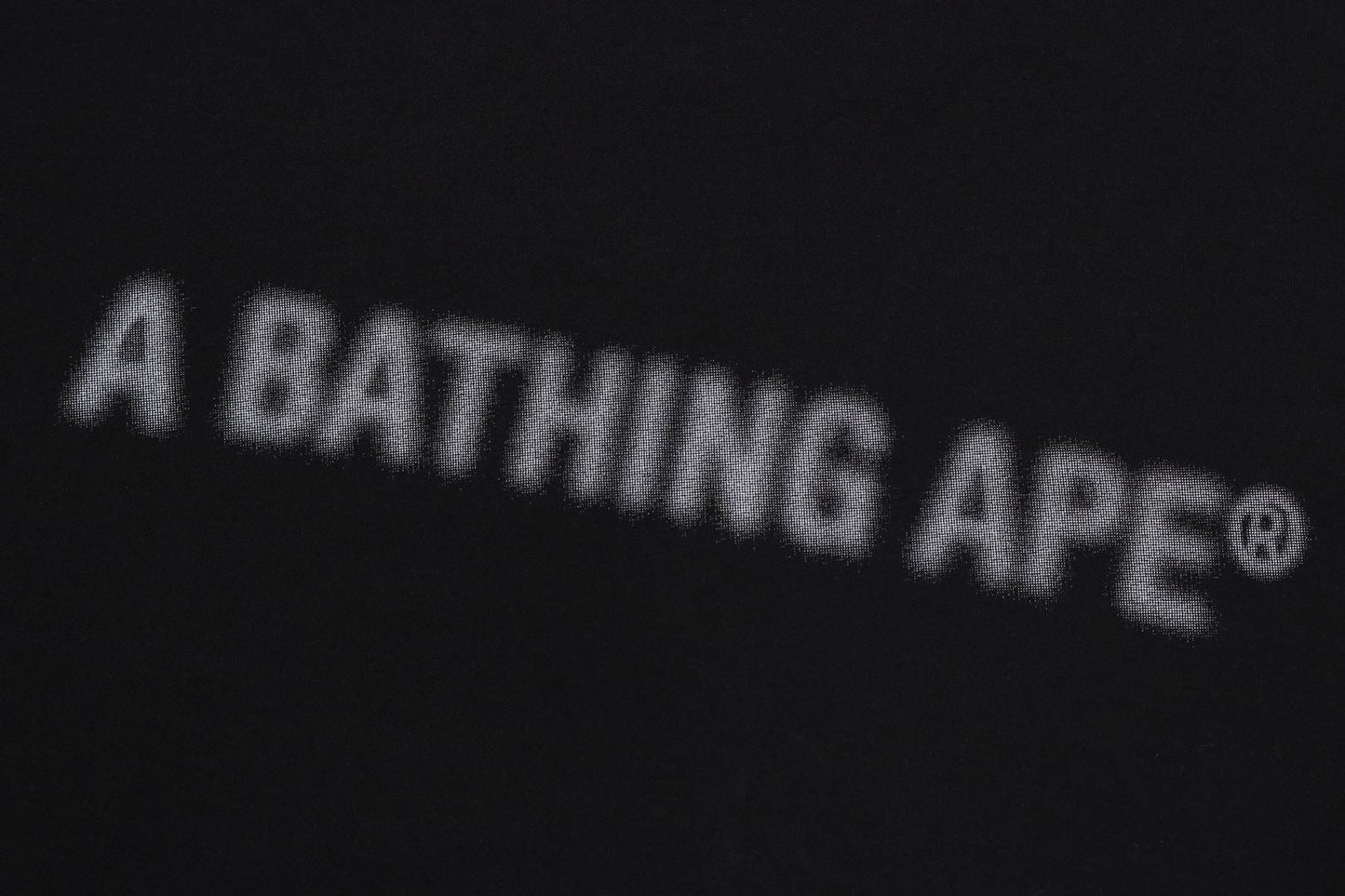 BAPE HEAVY WASH BATHING APE SHRUNK FIT TEE