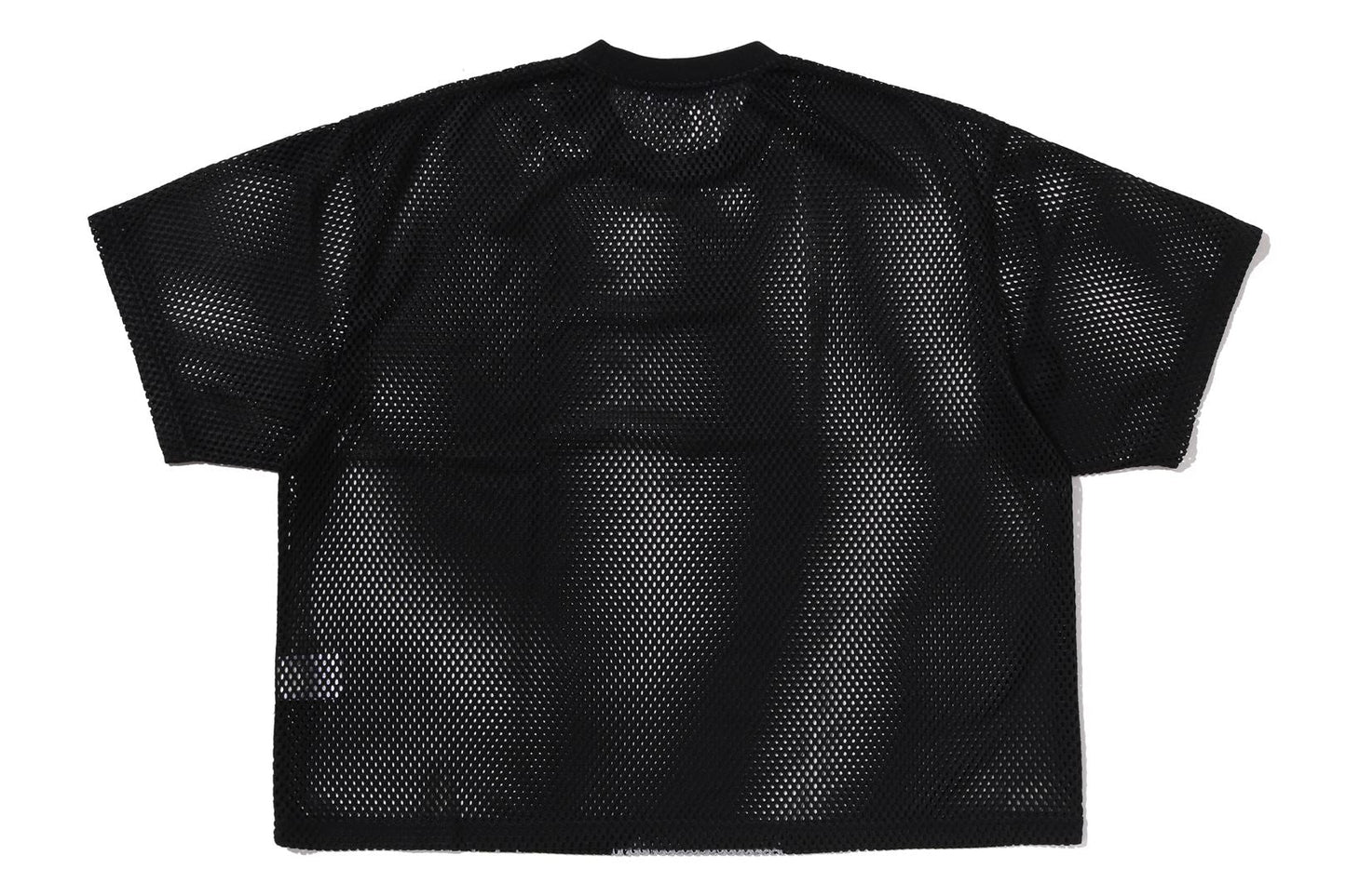 BAPE WATER PRINT APE HEAD MESH RELAXED FIT TEE