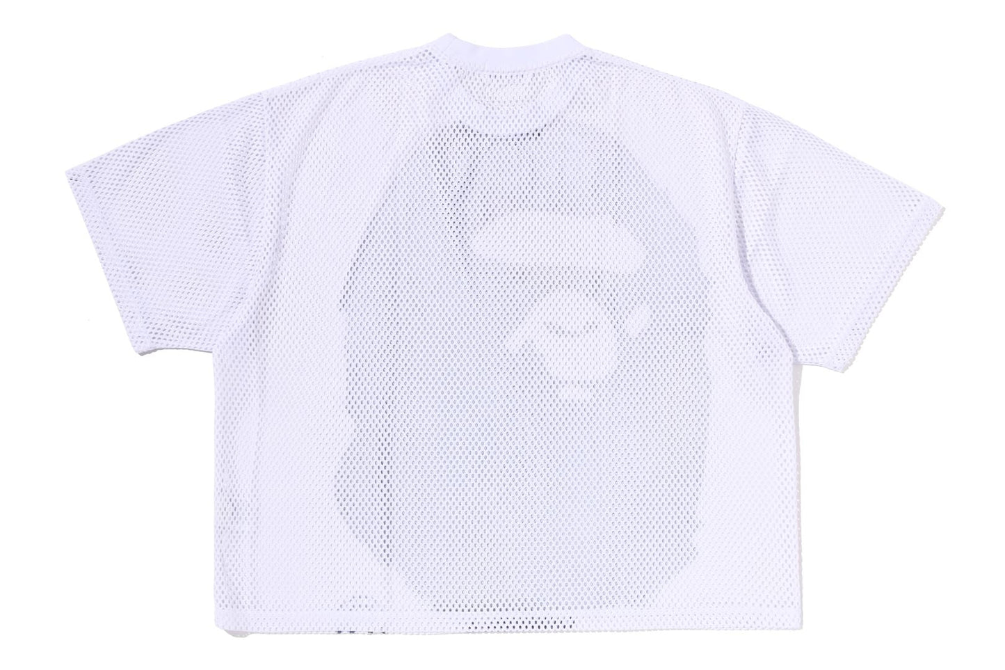 BAPE WATER PRINT APE HEAD MESH RELAXED FIT TEE