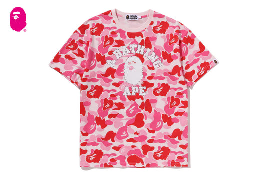 BAPE ABC CAMO CRYSTAL STONE OVERSIZED TEE