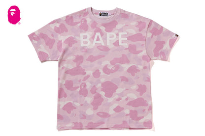 BAPE LOGO 彩色迷彩寬鬆T恤