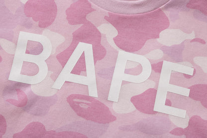 BAPE LOGO 彩色迷彩寬鬆T恤