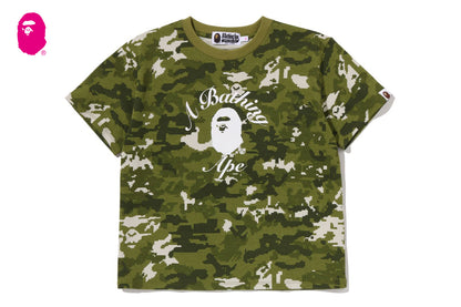 BAPE MULTI PIXEL CAMO COLLEGE MINI TEE