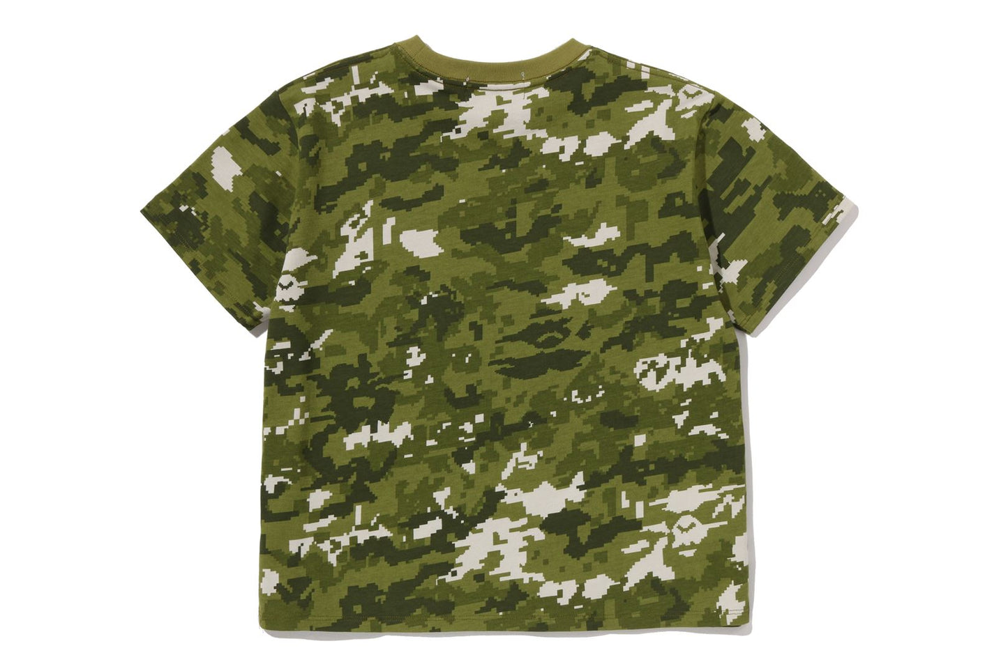 BAPE MULTI PIXEL CAMO COLLEGE MINI TEE