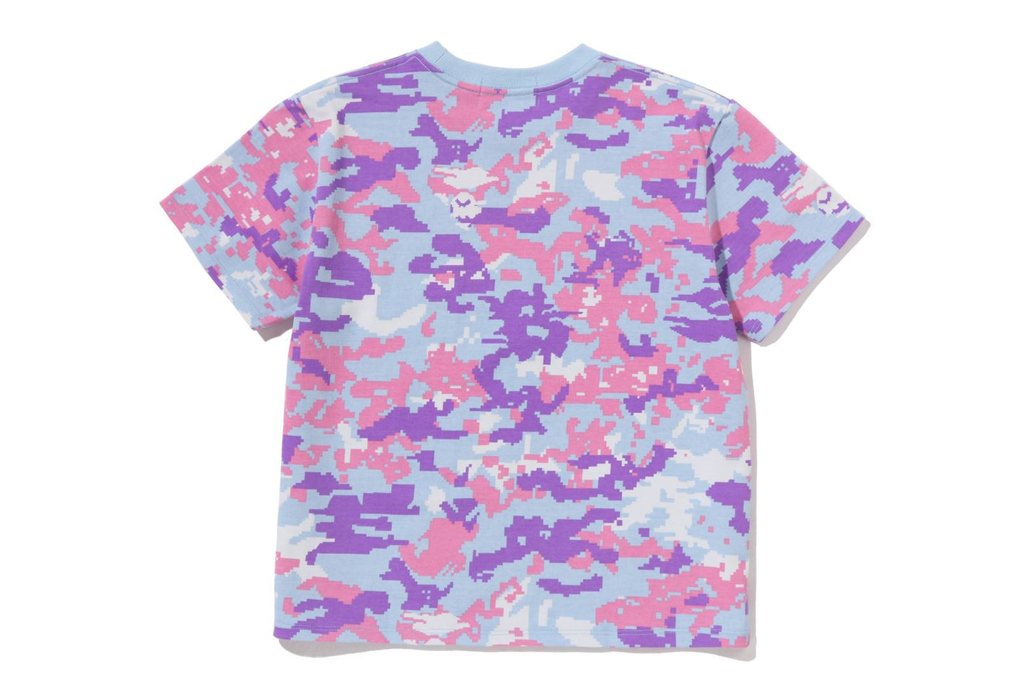 BAPE MULTI PIXEL CAMO COLLEGE MINI TEE