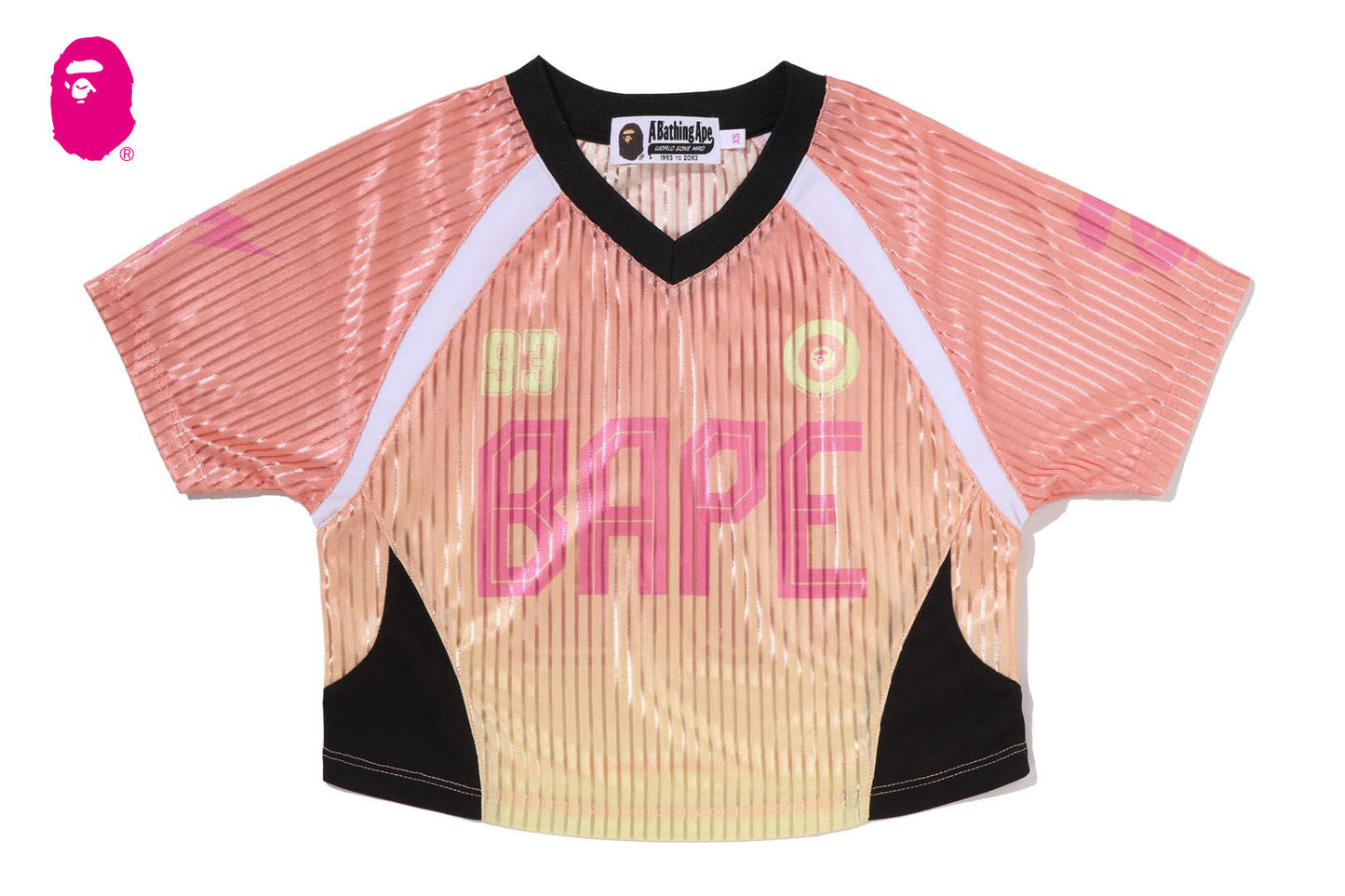BAPE DIP DYE MULTI LOGO MINI TEE