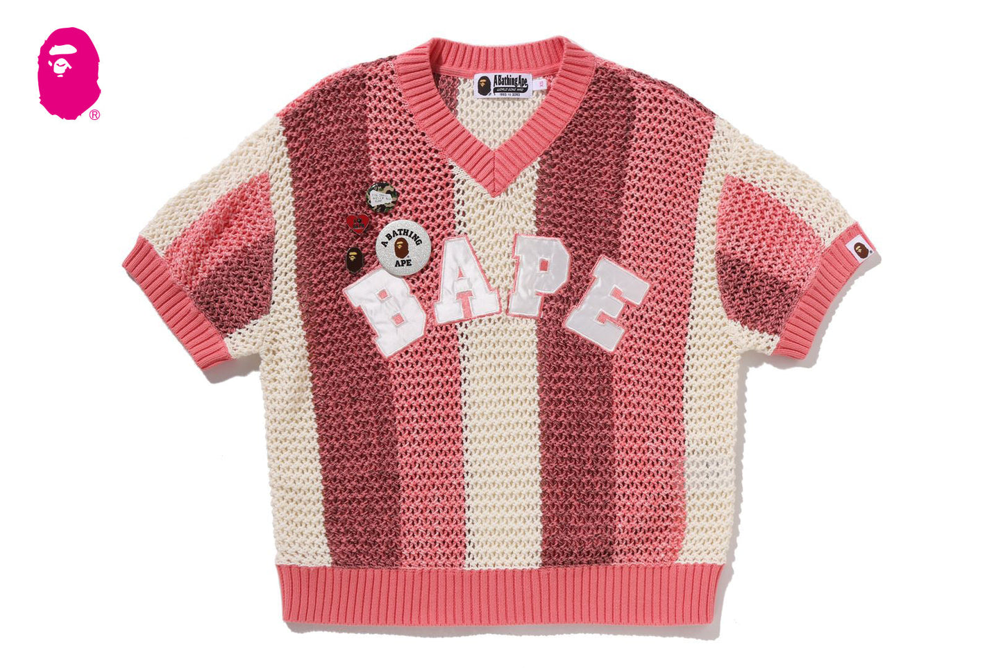 BAPE 鉤針編織寬鬆T恤