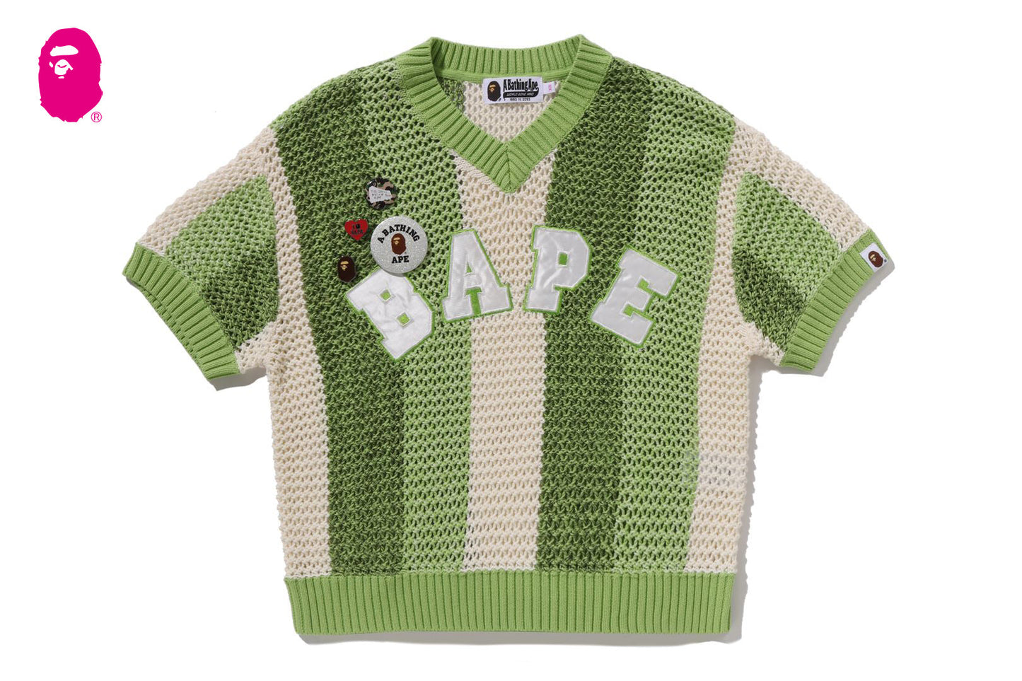 BAPE 鉤針編織寬鬆T恤