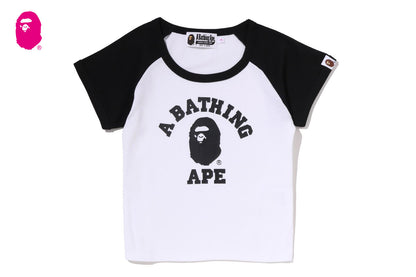 BAPE 大學拉格蘭短版T恤