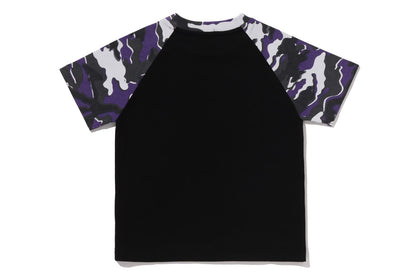 BAPE GLITCH WOODLAND CAMO TEE
