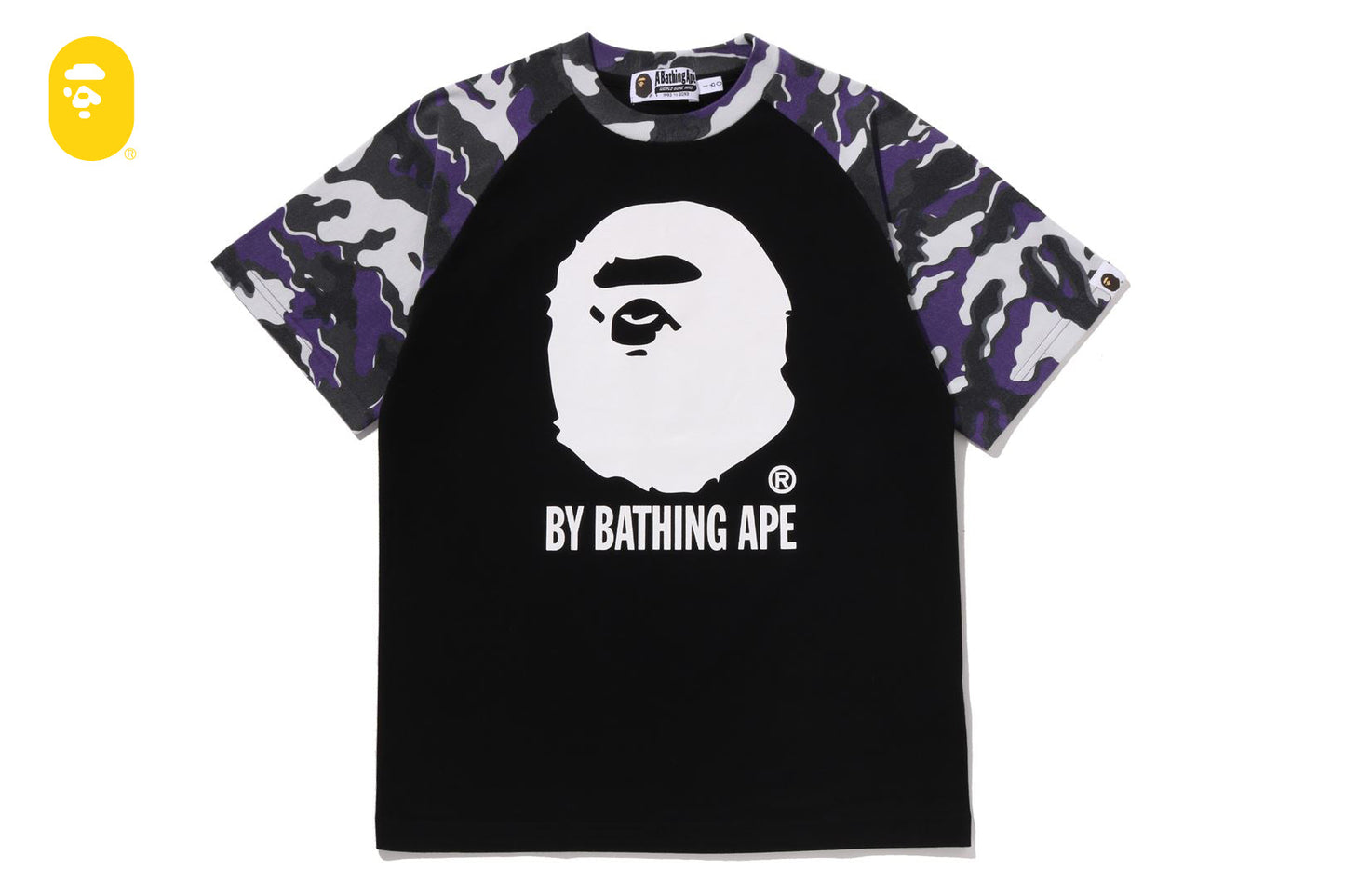 BAPE GLITCH WOODLAND CAMO TEE
