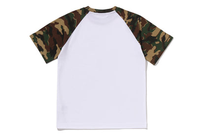 BAPE GLITCH WOODLAND CAMO TEE