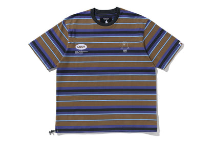 BAPE BY KAZUKI KURAISHI 多條紋短袖T恤