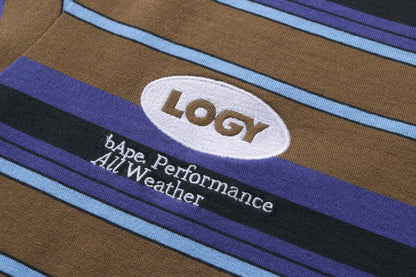 BAPE BY KAZUKI KURAISHI 多條紋短袖T恤