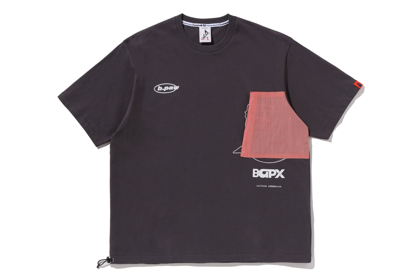 BAPE BAPX 口袋短袖T恤