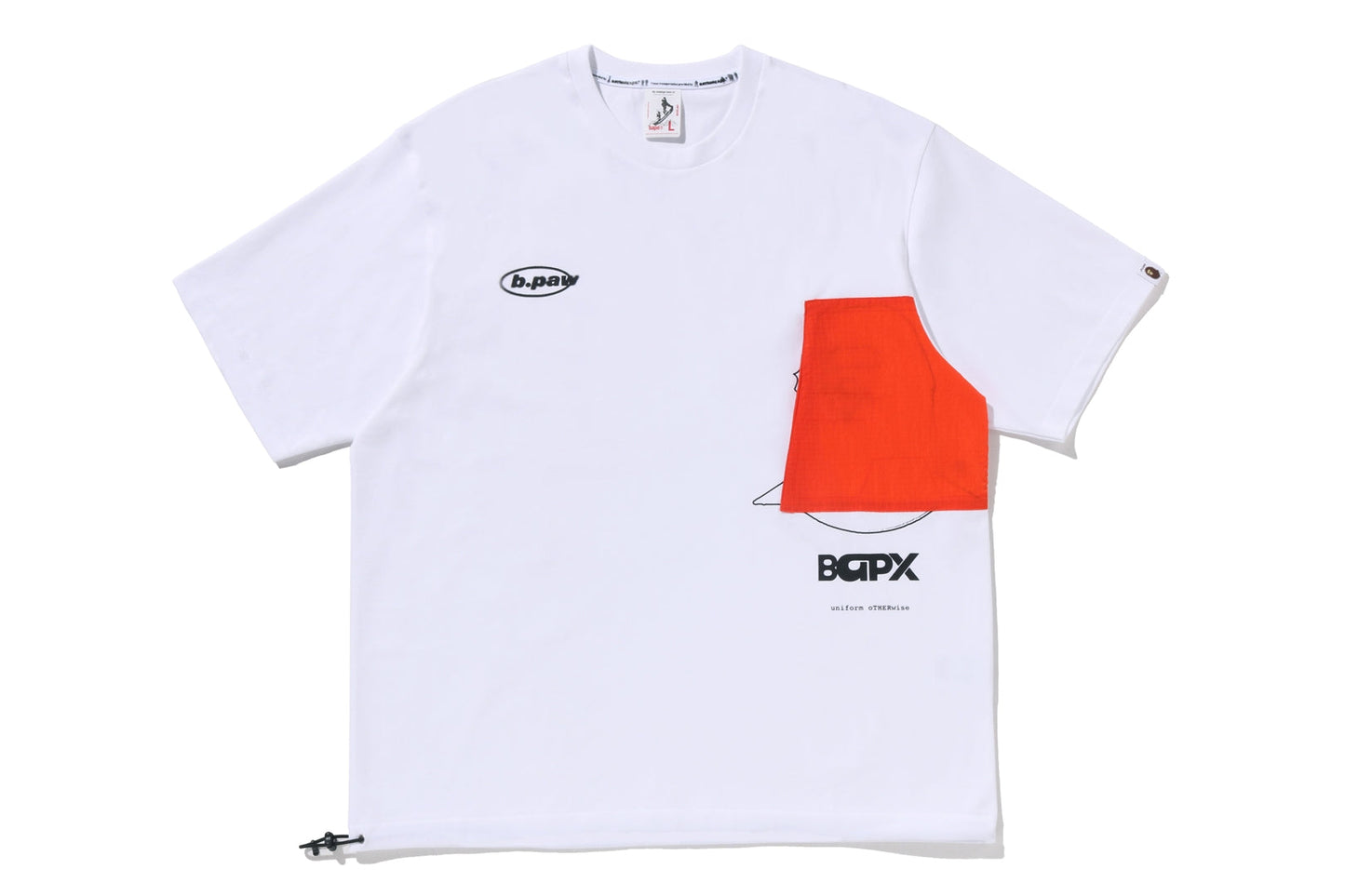 BAPE BAPX 口袋短袖T恤