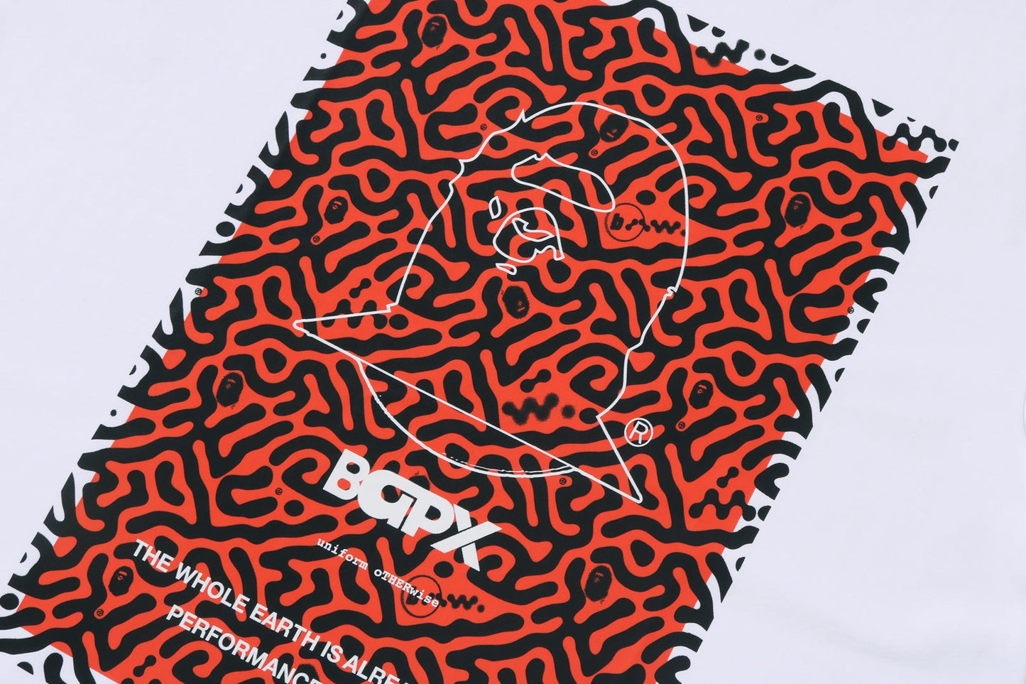 BAPE BY KAZUKI KURAISHI “迷宮” 短袖T恤