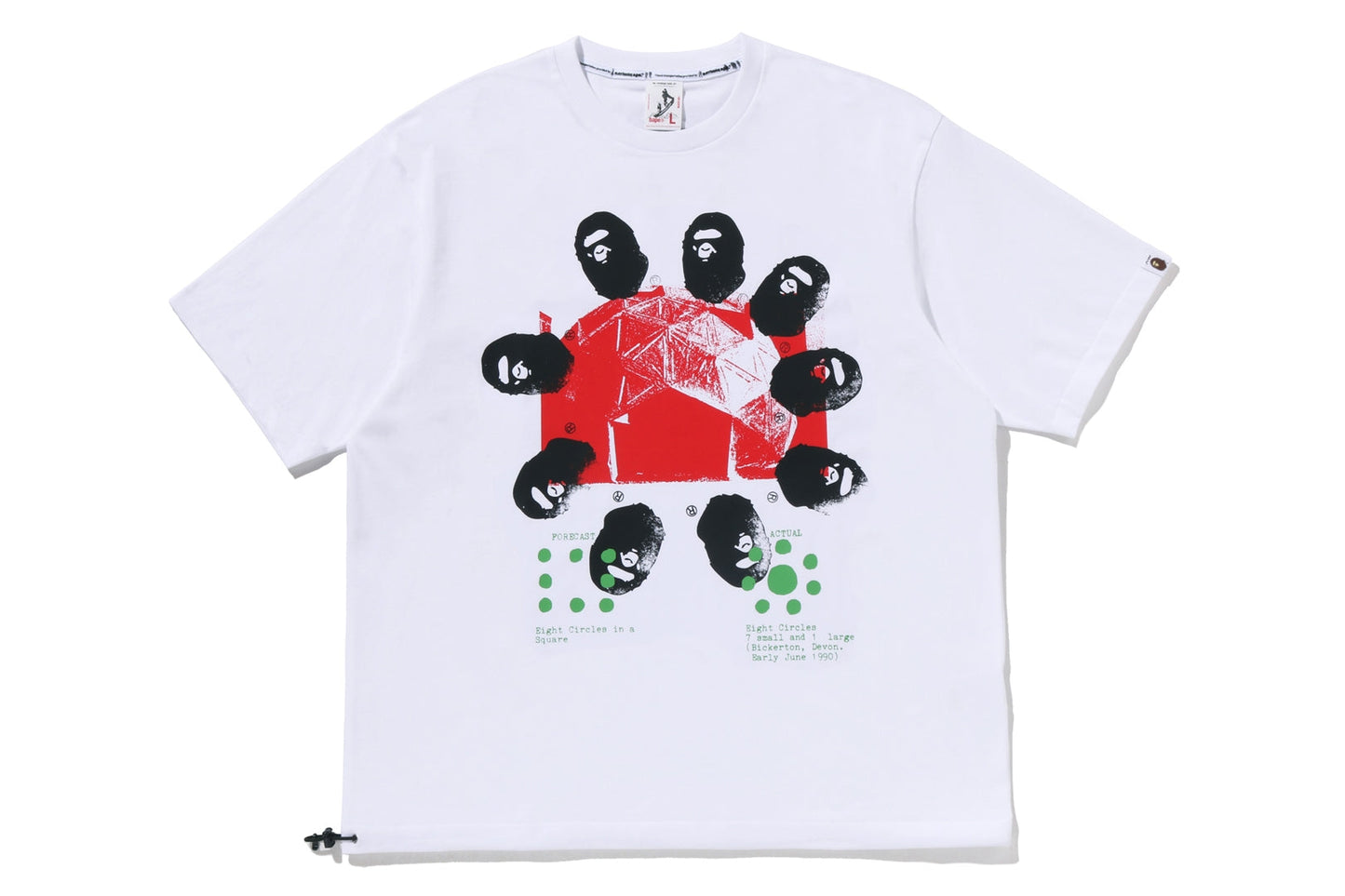 BAPE BY KAZUKI KURAISHI “GEODESIE” 短袖T恤