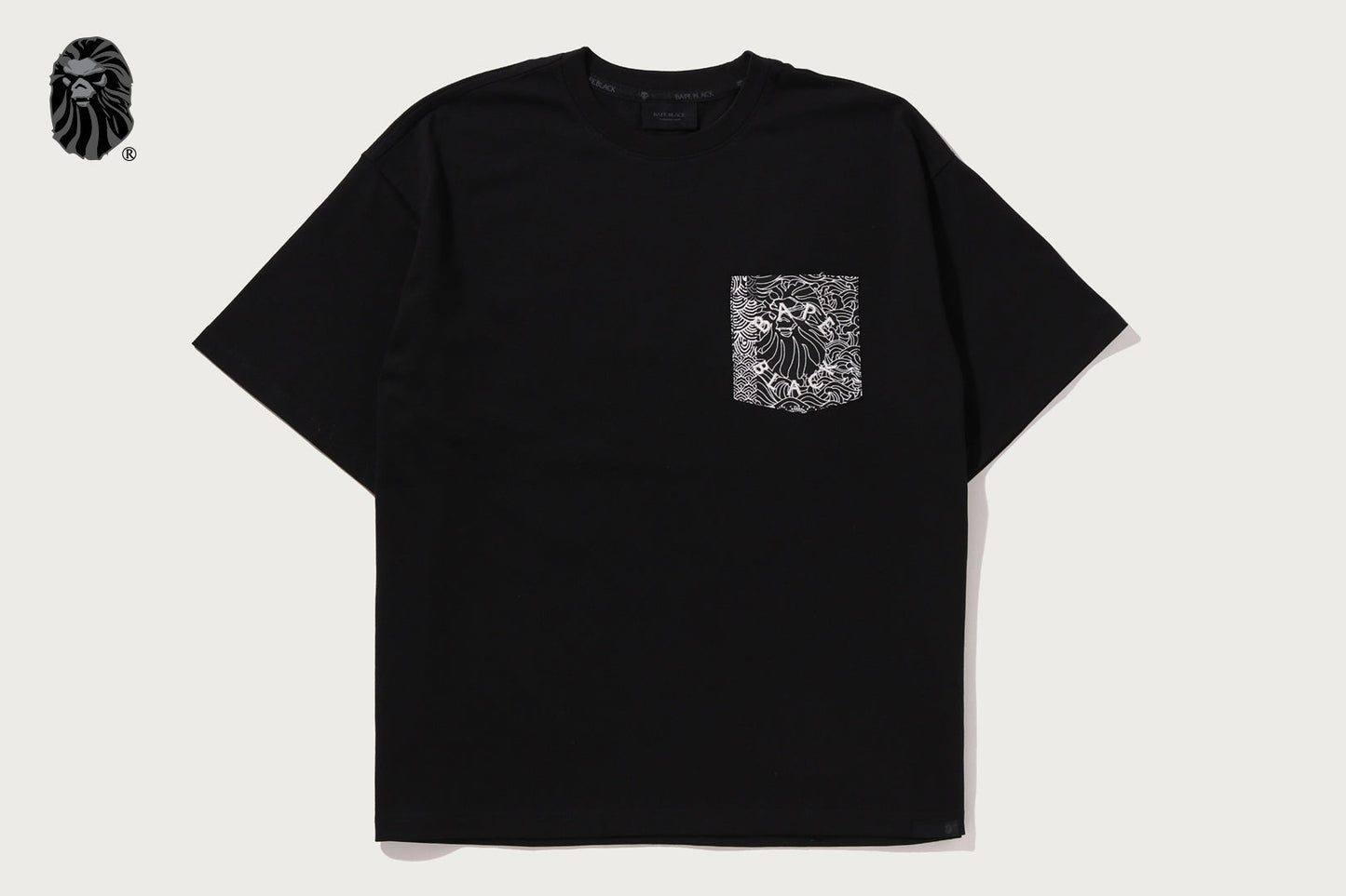 BAPE BAPE BLACK POCKET TEE