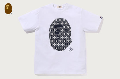 BAPE TRADITIONAL JAPANESE PATTERN APE HEAD T恤