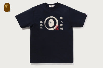 BAPE 日本圓形猿頭短袖T恤