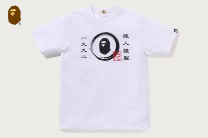 BAPE 日本圓形猿頭短袖T恤