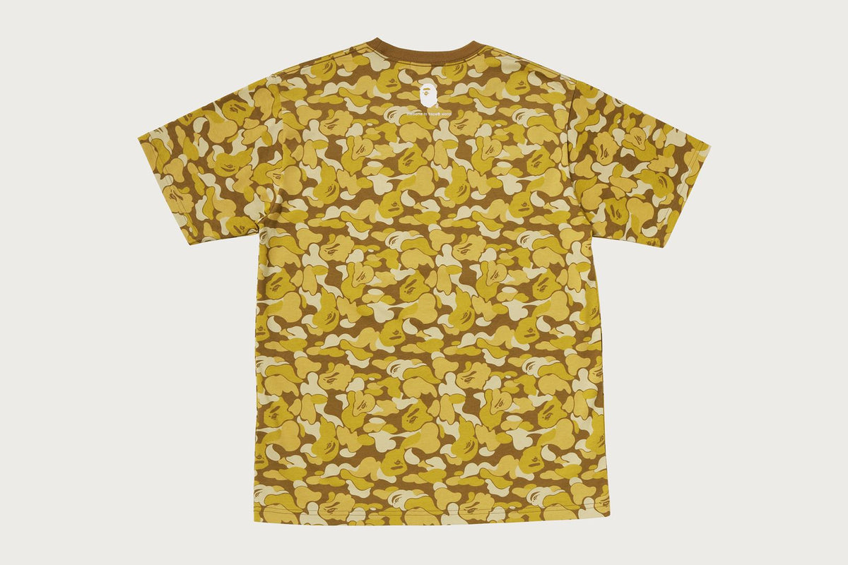 BAPE CARD CAMO COLLEGE T恤 BAPEC