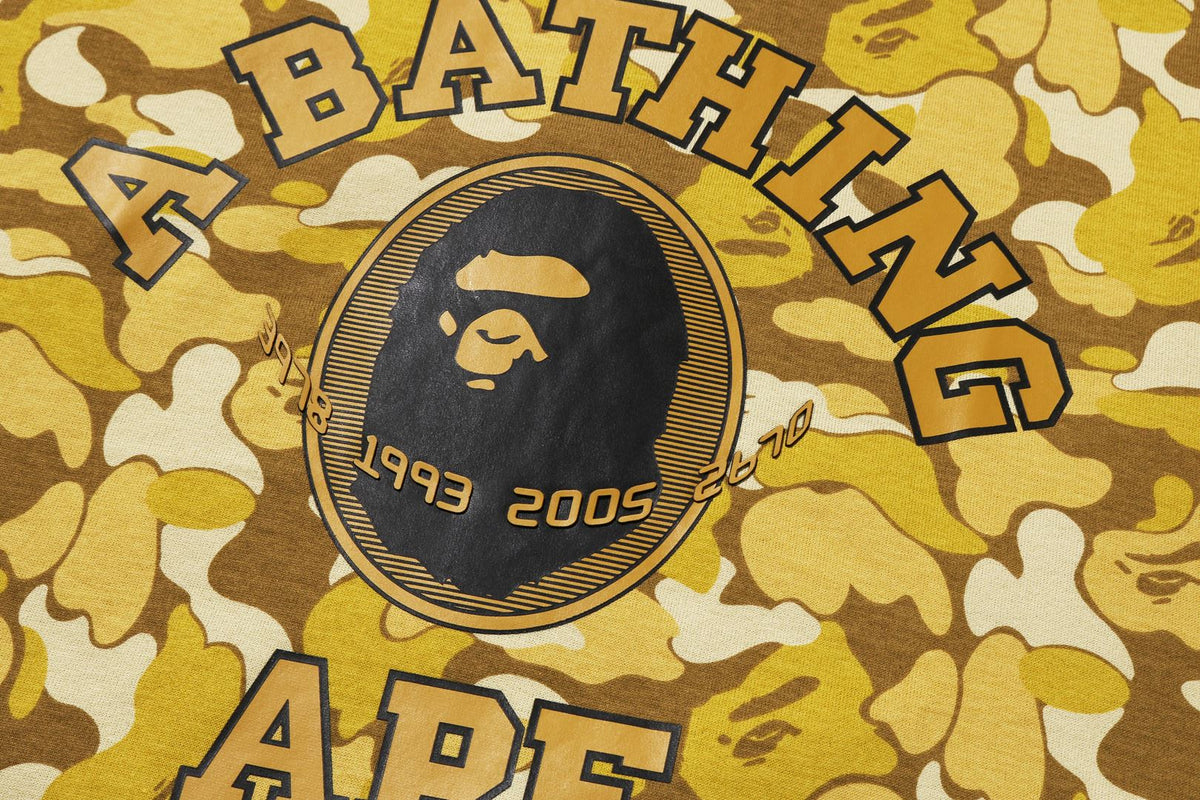 BAPE CARD CAMO COLLEGE T恤 BAPEC