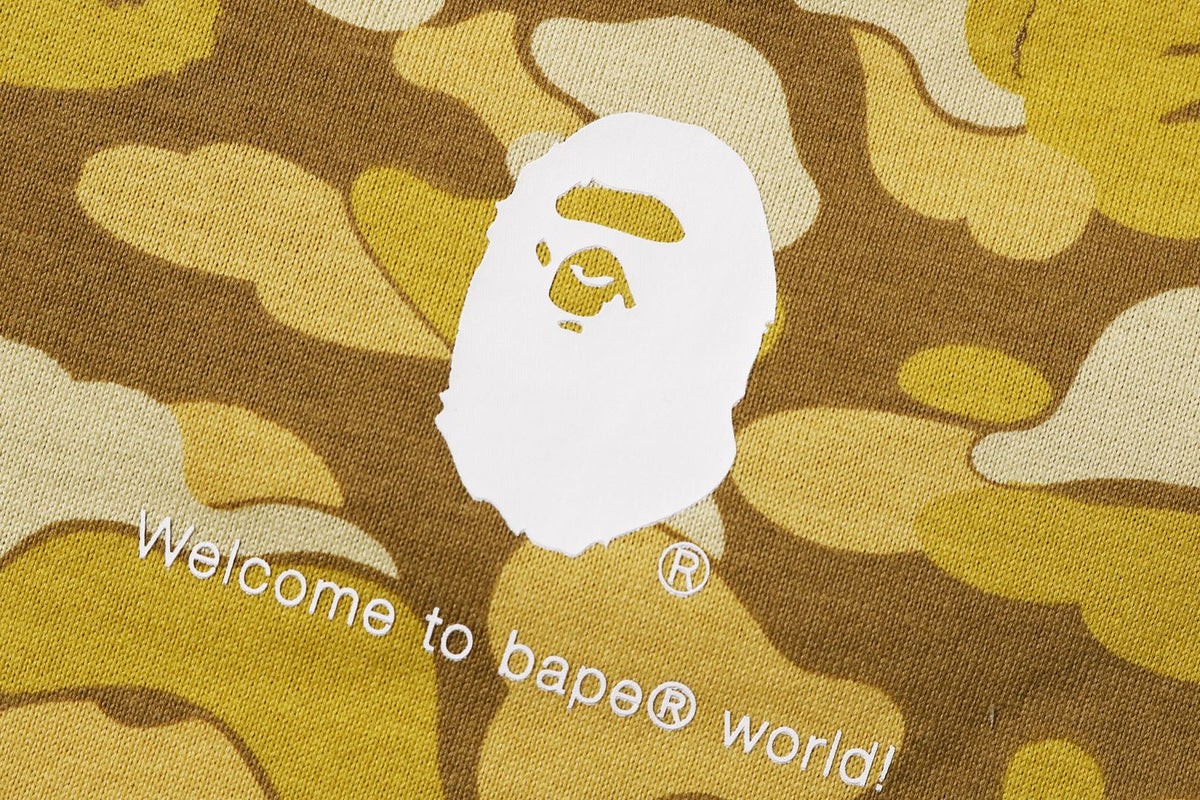 BAPE CARD CAMO COLLEGE T恤 BAPEC