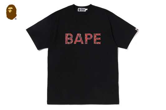 BAPE 水晶字母T恤