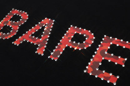 BAPE 水晶字母T恤
