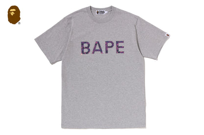 BAPE 水晶字母T恤