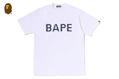 BAPE 水晶字母T恤