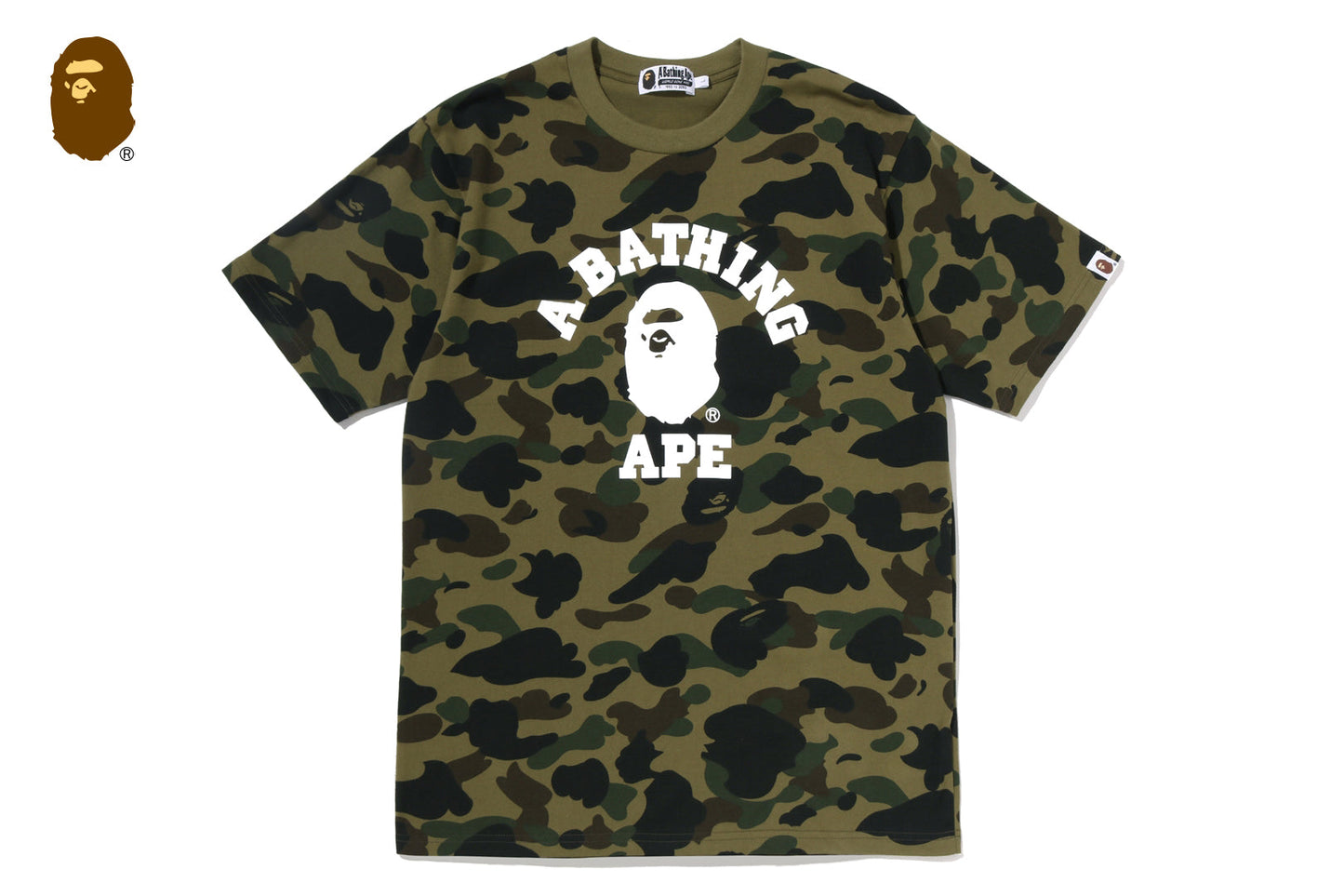 BAPE 1ST CAMO COLLEGE TEE