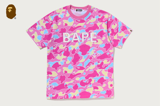 BAPE STA CAMO 水鑽 BAPE LOGO 短袖T恤