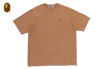 BAPE GARMENT DYED ONE POINT RELAXED FIT TEE