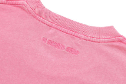 BAPE GARMENT DYED ONE POINT RELAXED FIT TEE