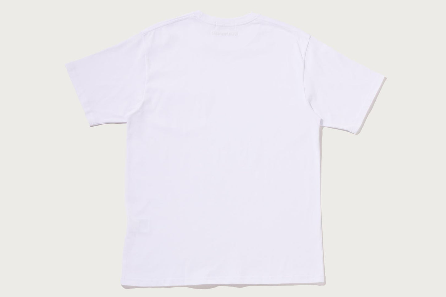 BAPE LINE CAMO FLAG LABEL POCKET TEE