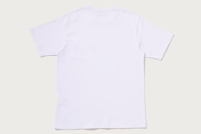 BAPE LINE CAMO FLAG LABEL POCKET TEE