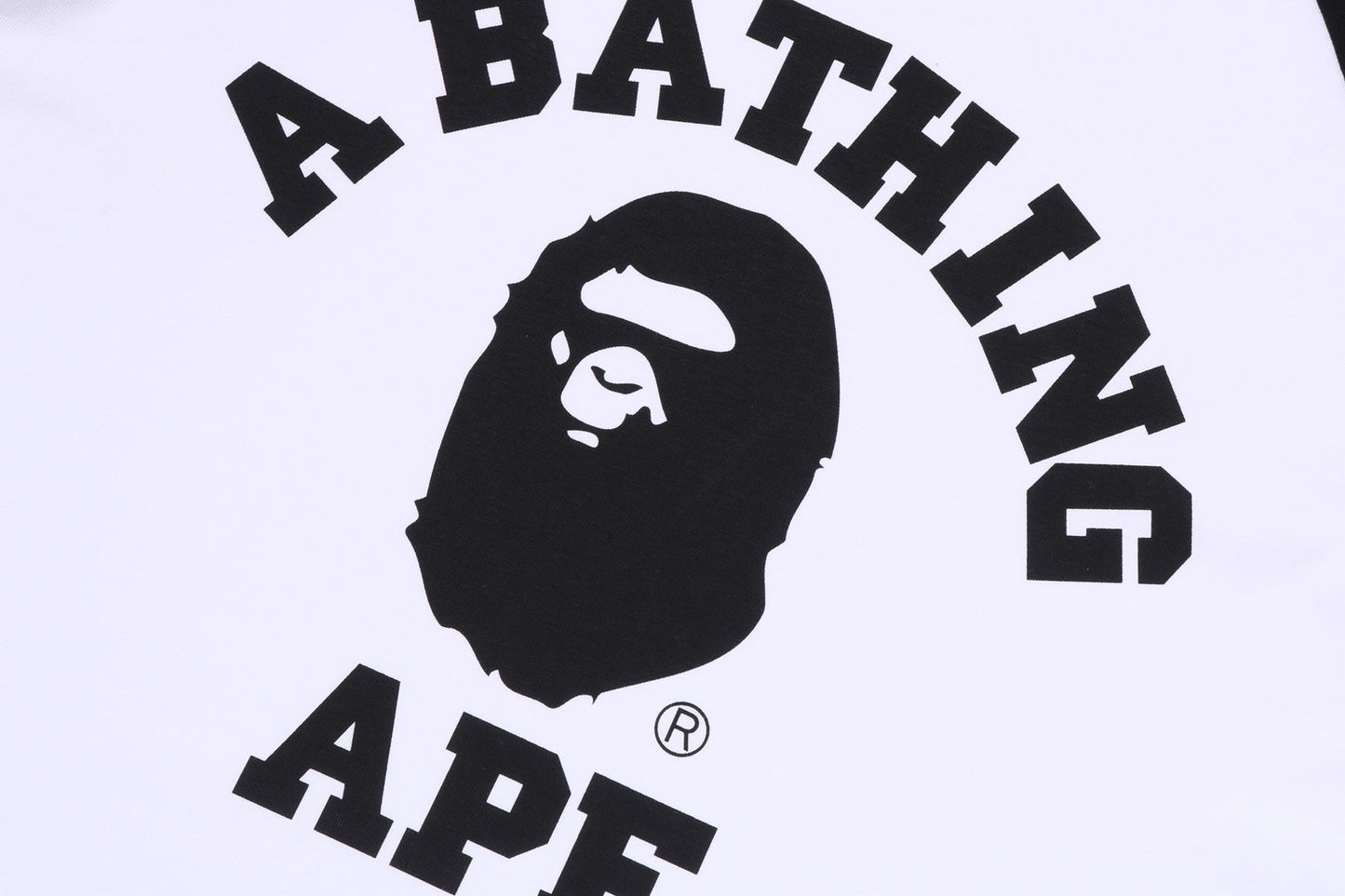 BAPE 大學拉格蘭縮身版T恤