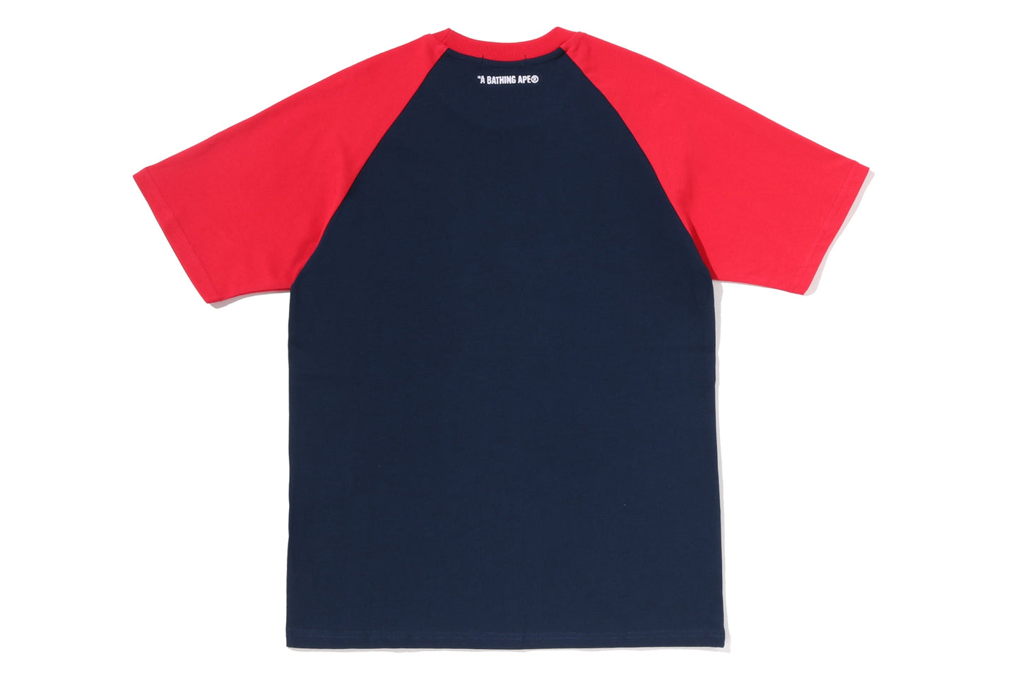 BAPE COLLEGE RAGLAN SHRUNK FIT TEE