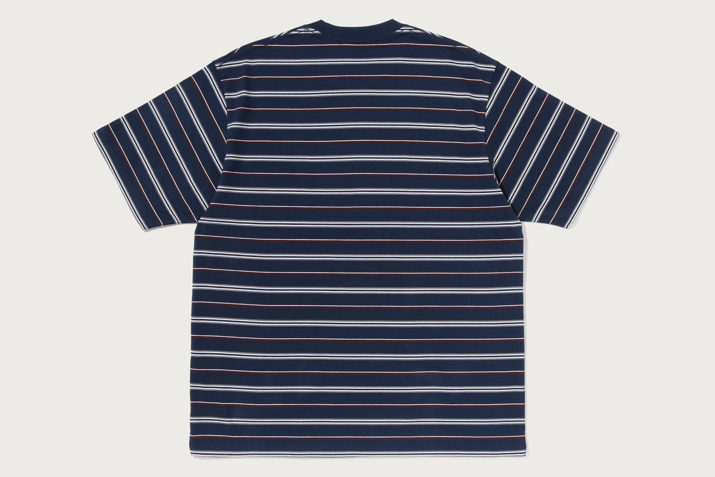 BAPE ONE POINT STRIPE RELAXED FIT TEE