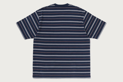 BAPE ONE POINT STRIPE RELAXED FIT TEE
