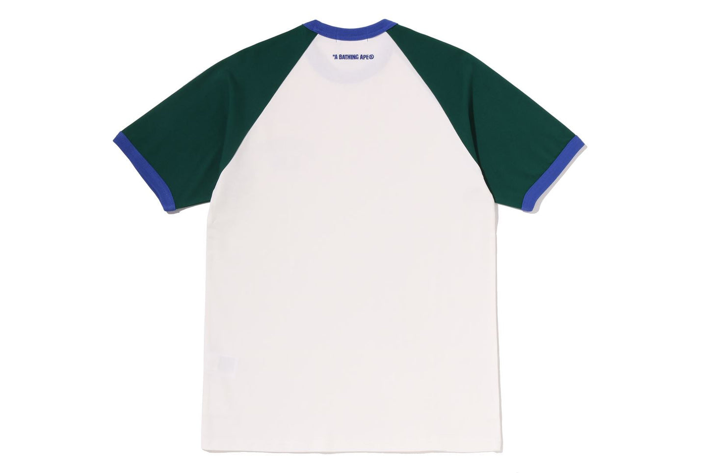 BAPE COLLEGE RAGLAN TEE