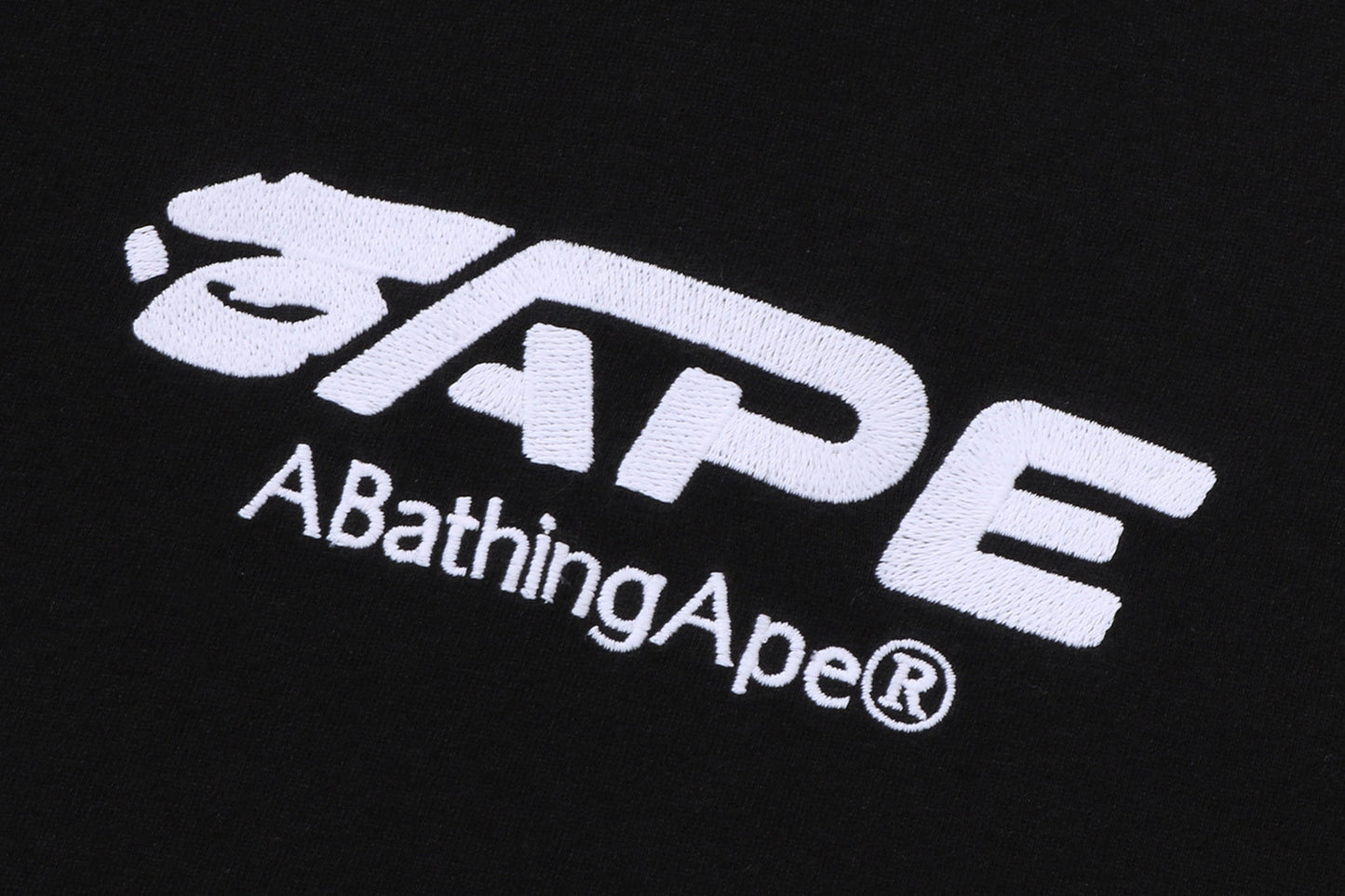 BAPE APE FACE LOGO SHRUNK FIT TEE