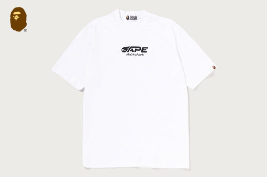BAPE APE FACE LOGO SHRUNK FIT TEE
