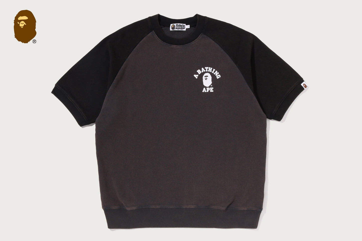 BAPE 大學休閒版型運動T恤