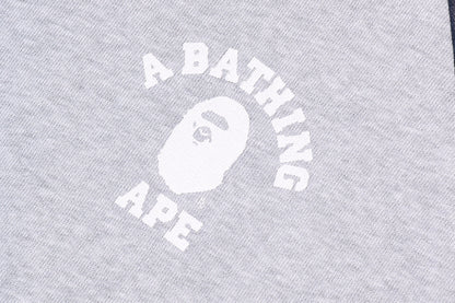 BAPE 大學休閒版型運動T恤