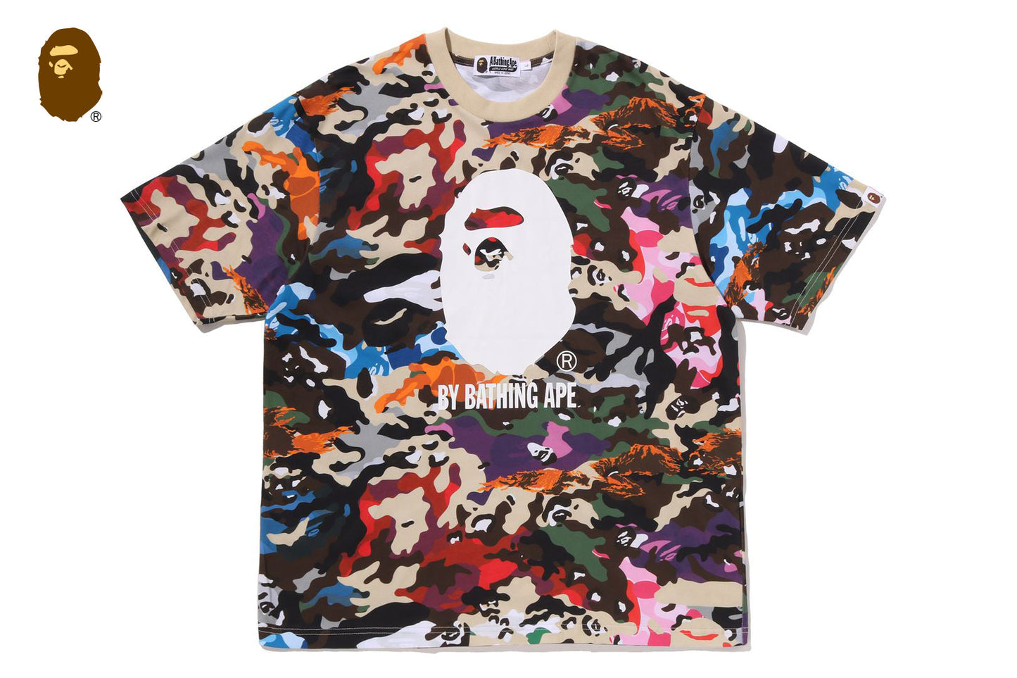 BAPE HYBRID CAMO RELAXED FIT TEE